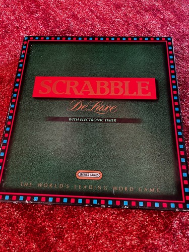 Vintage scrabble deluxe - vintage, board