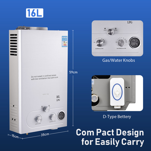 New 18l instant gas - new,