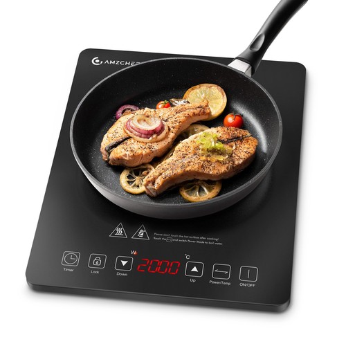 Amzchef single induction hob - single,