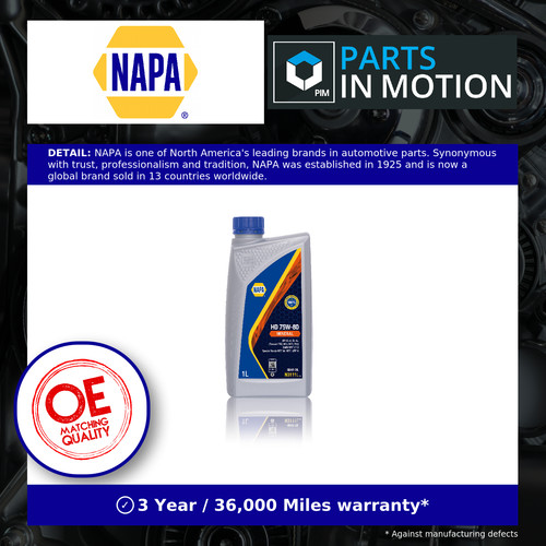 75w fits daihatsu - 75w-80, (1l)