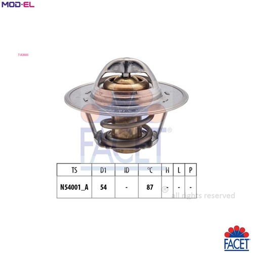 Thermostat coolant 8268s for - 7.8268s,