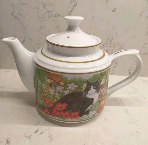 Teapot ceramic cats - teapot, teapot-