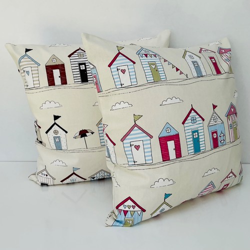 Beach huts double - beach,