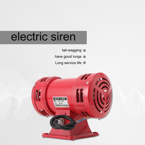 Industrial electric siren - electric,