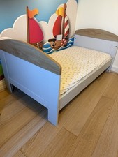 mamas & papas harrow 2 piece nursery furniture set grey And Oak