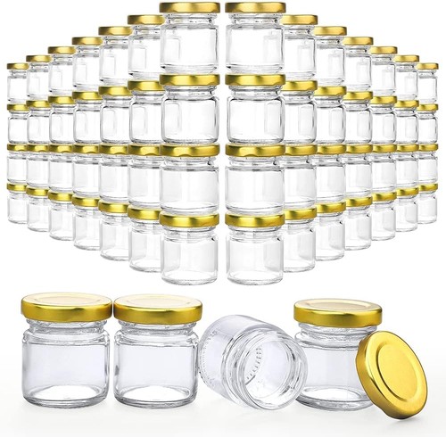5oz small glass jars - glass, with