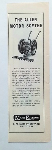 Original advert for the allen - advert,