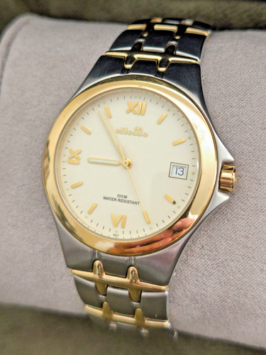 Ellesse ladies date watch gold - watch,
