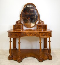 Antique Victorian Burr Walnut
