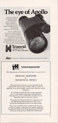 Leitz trinovid binoculars - trinovid, ad