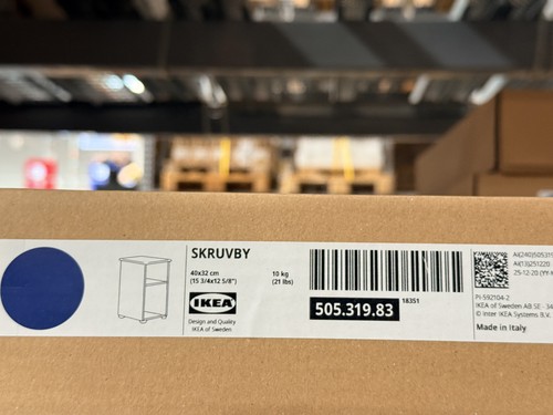 Ikea skruvby side table - side,