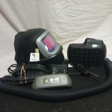 Used 3M Speedglas 9100FX Helmet 9100XX Lens NEW Front + Adflo Accessories