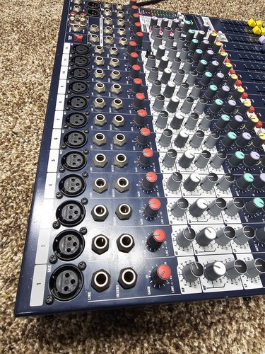 Soundcraft efx12 analog mixing - soundcraft,