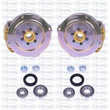 Front disc brake kit for 10 inch rim, single pump, 4x19 hub...
