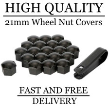 21mm Black Wheel Nut Bolt