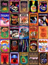 Multi-Listing Ultimate Computer Games retro metal plaques signs poster images