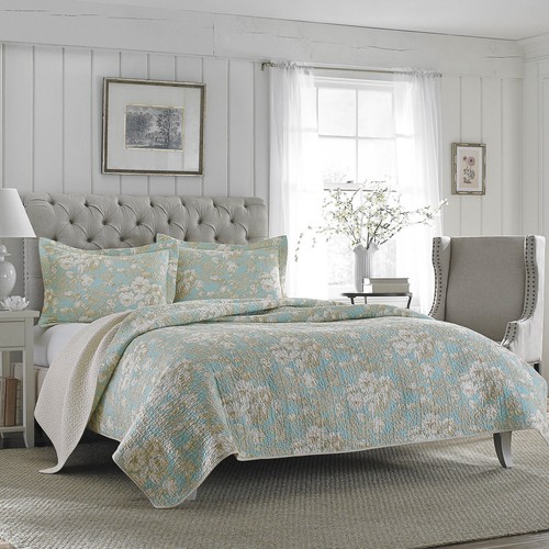 New laura ashley blue floral - ,