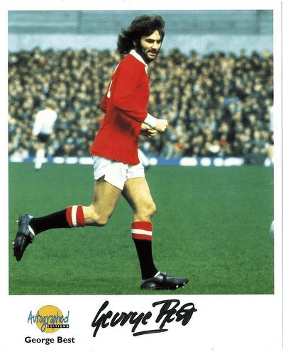 George best signed photograph - george,