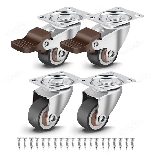 Inch casters set of 4 - 1-2,