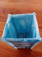 Victorian Glass Slag Vase