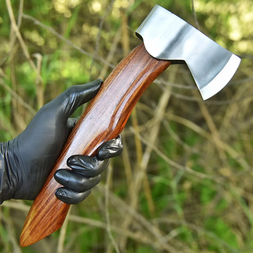 Handmade carbon steel axe - carbon,