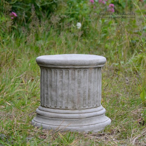Column plinth round hand - plinth,