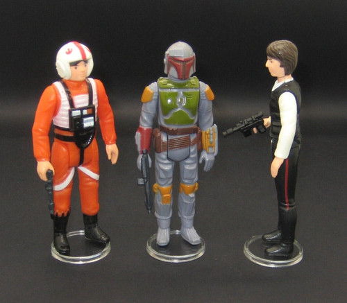 Vintage star wars clear - 5, x