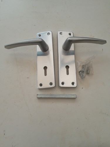 Pair mortice door handles - door,