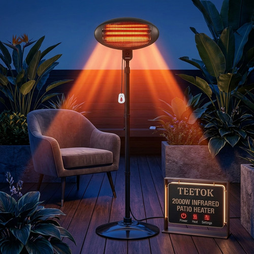 Electric outdoor patio heater - electric,