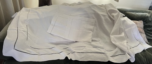 French linen sheet pillow case - linen,