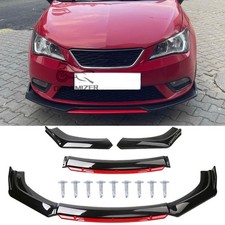 Black+Red Lower Front Bumper