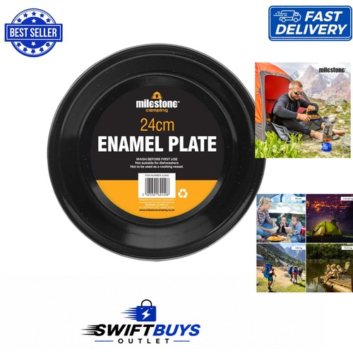 Compact 24cm black enamel - black,