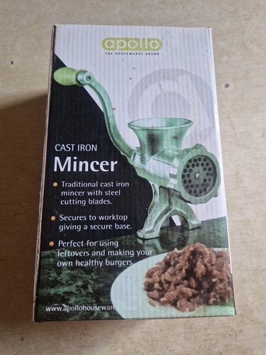 Apollo cast iron mincer burger - iron,