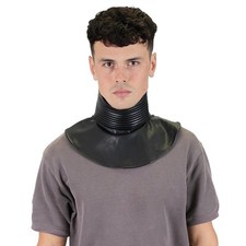 neck seal cotton/ faux leather