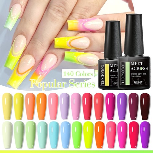 Glitter gel nail polish 7ml - gel,