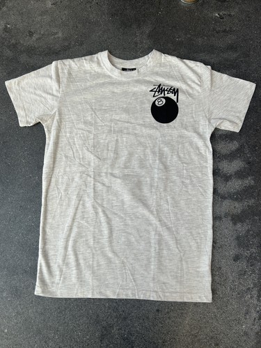 Stüssy ball shirt - stüssy, grey