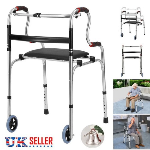 Folding walking frame - walking,