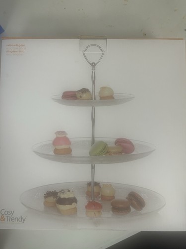 Tier glass cake stand cosy - 3,