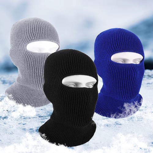 Thermal knitted balaclava full - knitted,