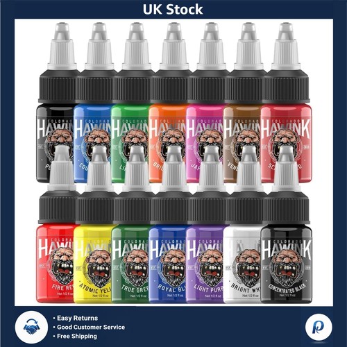 Dynamic tattoo ink set 14 - tattoo,