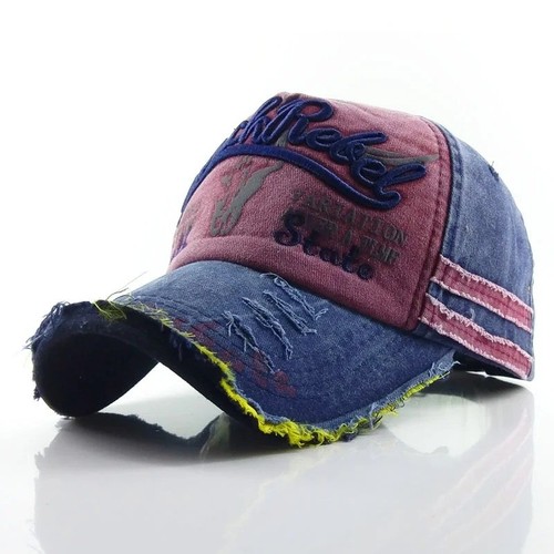 Bull head embroidered baseball - embroidered,