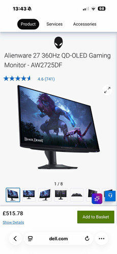 Alienware 27in oled 360hz - alienware,