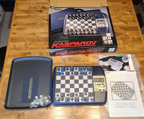 Saitek kasparov olympiad chess - kasparov,