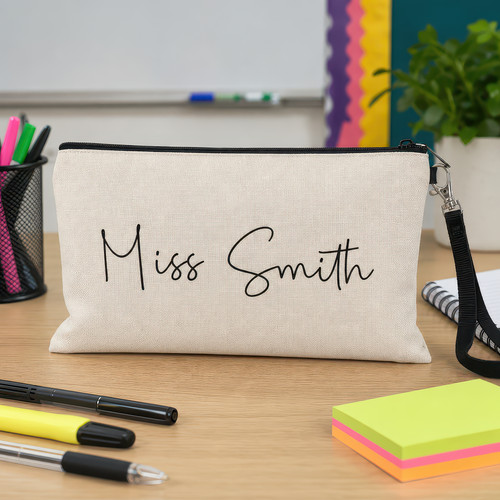 Personalised teacher pencil - personalised,