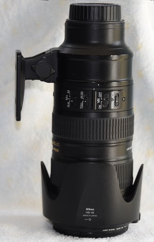 Nikon nikkor 70 200mm - af-s,