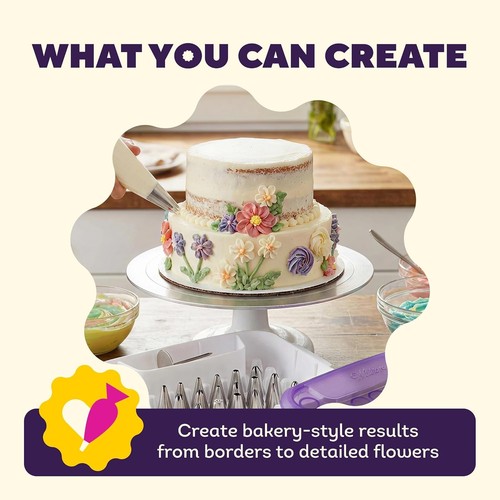 Wilton cake decorating piping - decorating,