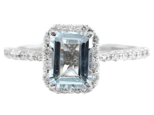 Carats natural aquamarine - 2.04,
