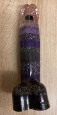18cm Orgonite Resin Penis Rose