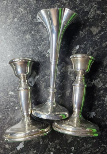 Antique solid silver - solid, fluted