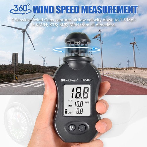 Digital anemometer - digital,